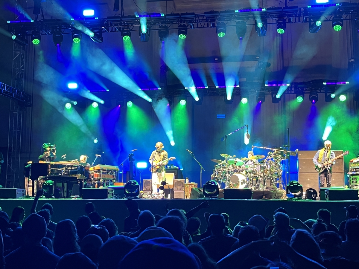 Apr 19, 2023 Phish at Greek Theatre, UC Berkeley Berkeley, California