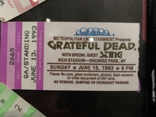 Grateful Dead / Sting on Jun 13, 1993 [801-small]