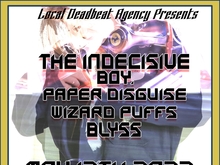 The Indecisive / Boy, / Paper Disguise / Wizard Puffs / Blyss on May 13, 2023 [355-small]