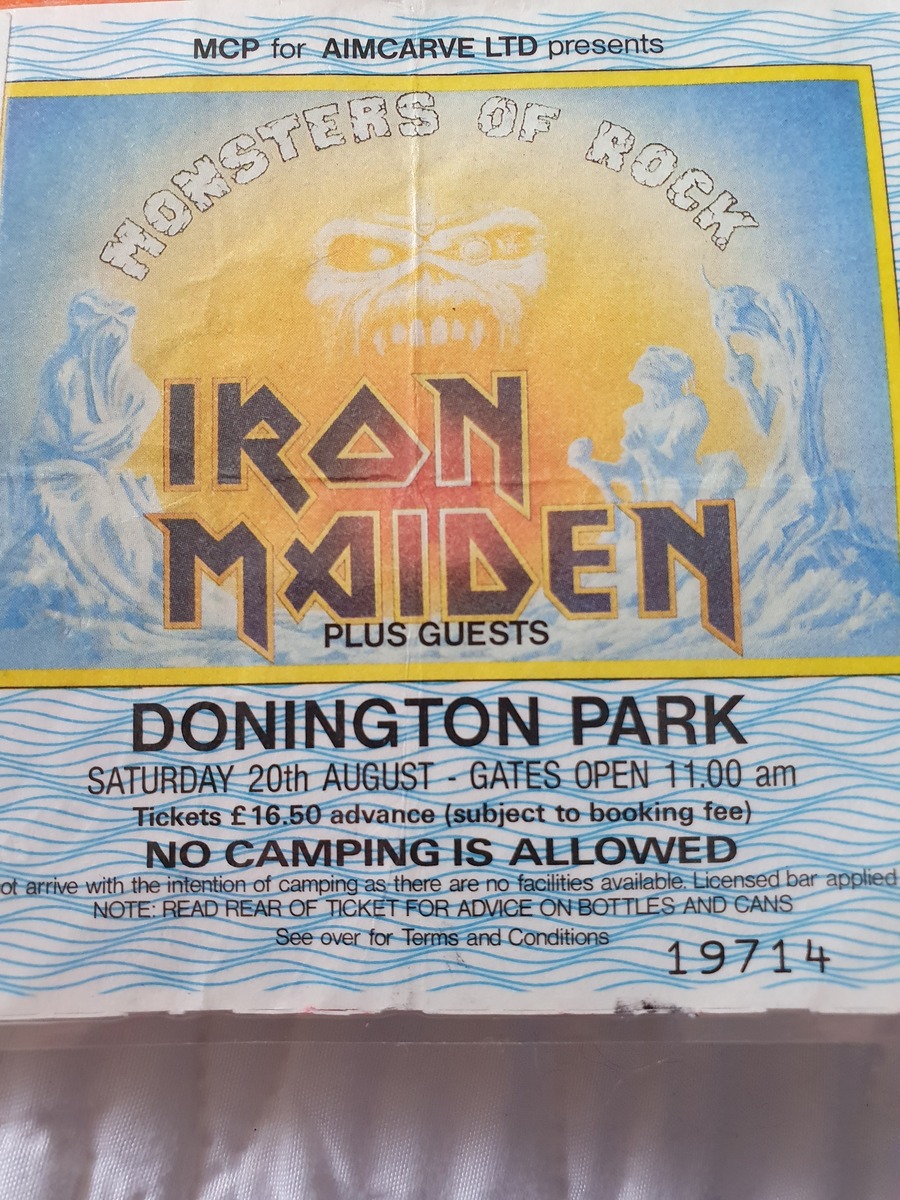 Aug 20, 1988: Monsters of Rock England 1988 at Donington Park