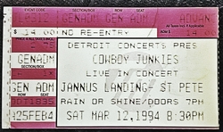 Cowboy Junkies / Maggie Council on Mar 12, 1994 [421-small]