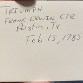 Triumph / Molly Hatchet on Feb 15, 1985 [780-small]