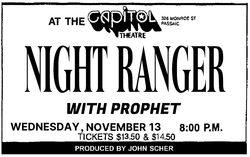 Night Ranger / Prophet on Nov 13, 1985 [807-small]