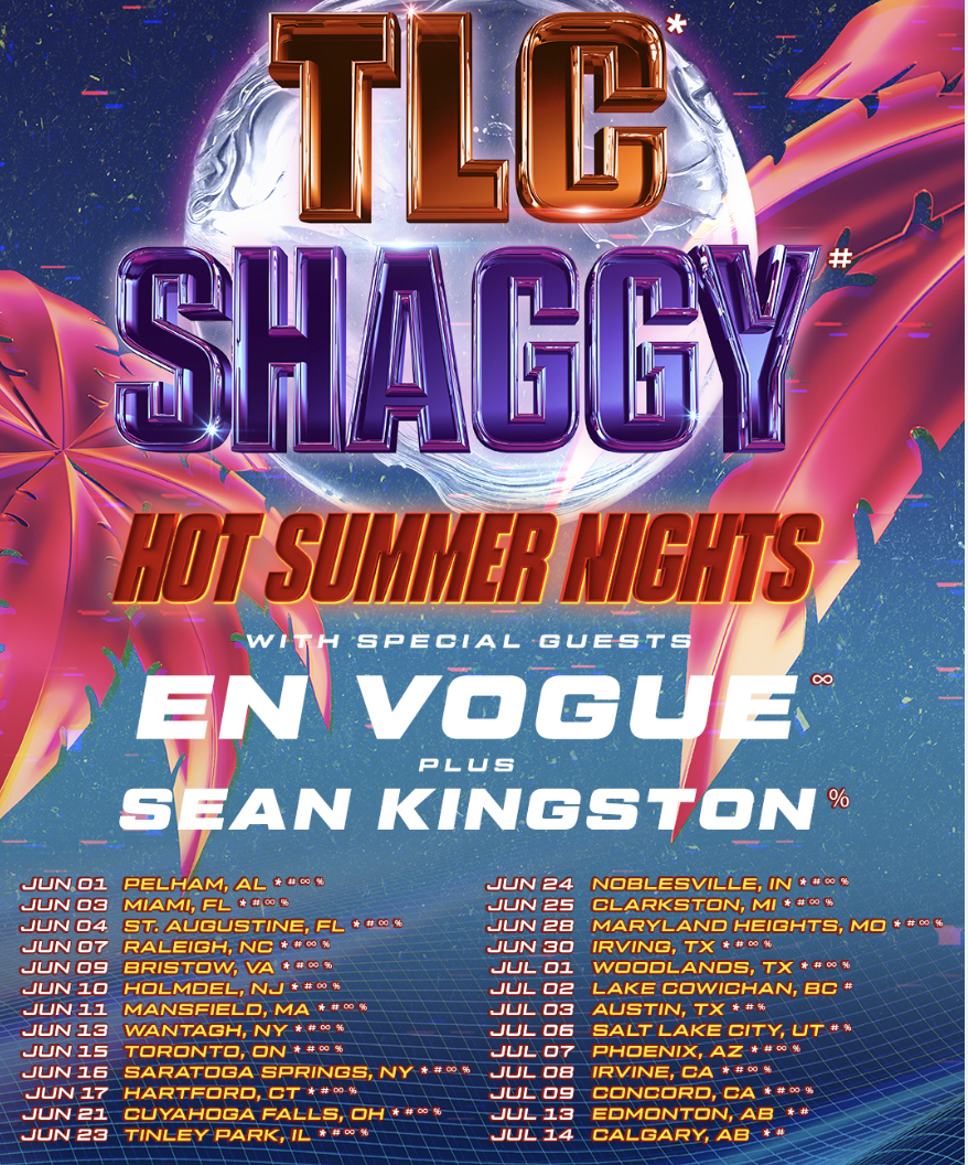 Jul 07, 2023 TLC / Shaggy / En Vogue / Sean Kingston at Talking Stick