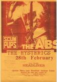 The Abs / The Hysterics / Scum Pups on Feb 28, 1991 [051-small]