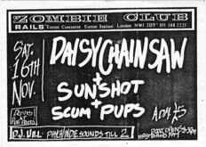 Daisy Chainsaw / Sun Shot / Scum Pups on Nov 16, 1991 [077-small]