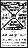 Buddy Holly & the Crickets / Ritchie Valens / Dion and The Belmonts / Frankie Sardo / The Big Bopper on Jan 31, 1959 [270-small]