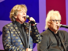 Peter Noone and Billy Sullivan. , Herman’s Hermits Starring Peter Noone / the tokens / Al Sapienza & Deborah Rennard on Jul 13, 2023 [323-small]