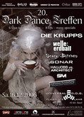 Die Krupps / Welle:erdball / Scary Bitches / Sonar / Haujobb vs Architect / SAM on Dec 16, 2006 [360-small]