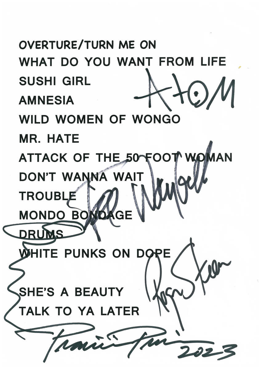 The Tubes Concert & Tour History (Updated for 2023) Concert Archives