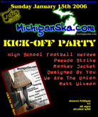 High School Football Heroes / Pseudo Strike / Monkey Jacket / Designed By You / We Are The Union / Matt Wixson on Jan 15, 2006 [457-small]