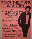 Bomb the Music Industry! / Psuedo Strike / Rick Johnson Rock & Roll Machine / Matt Wixson on Nov 6, 2005 [458-small]
