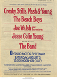 Crosby Stills Nash & Young / The Beach Boys / Joe Walsh & Barnstorm / Jesse Colin Young / The Band on Aug 3, 1974 [957-small]
