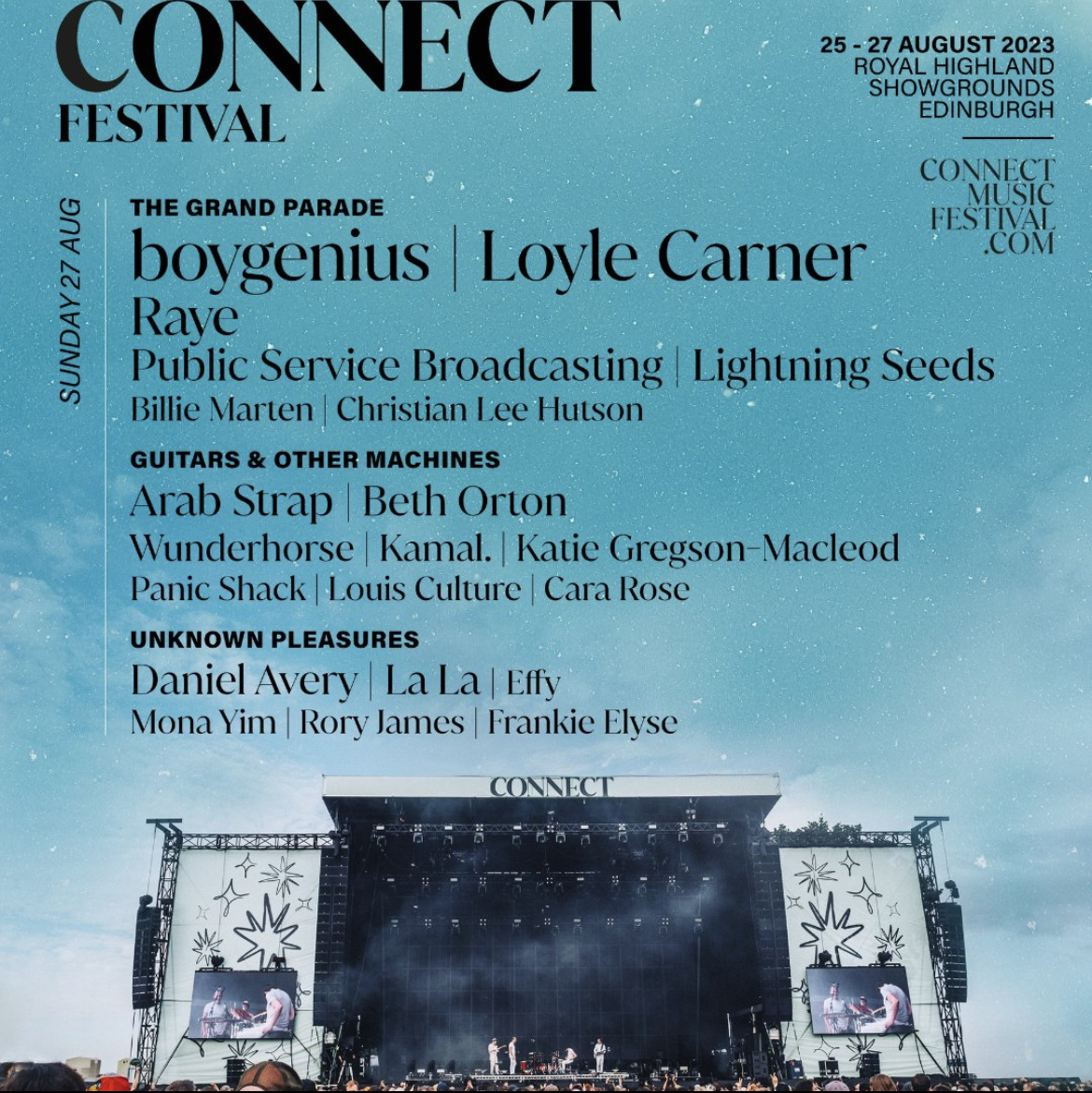 Aug 27, 2023 Connect Festival 2023 (Day 3 of 3) at Royal Highland