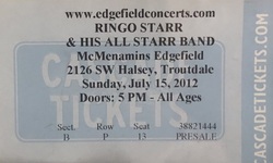 Ringo Starr And His All Starr Band / Steve Lukather / Gregg Rolie / Richard Page / Todd Rundgren / Mark Rivera / Gregg Bissonette on Jul 15, 2012 [420-small]