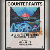 Counterparts / Like Moths to Flames / Boundaries / OMERTA on Jul 21, 2023 [548-small]