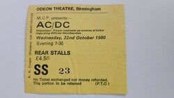 AC/DC / Starfighters on Oct 22, 1980 [575-small]