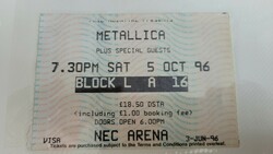 Metallica / Corrosion Of Conformity on Oct 5, 1996 [604-small]