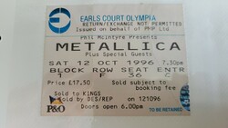Metallica / Corrosion Of Conformity on Oct 12, 1996 [605-small]