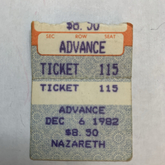 Nazareth / The Look on Dec 6, 1982 [680-small]