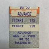 Nazareth / The Look on Dec 6, 1982 [680-small]