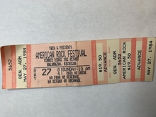 American Rock Festival on May 27, 1984 [686-small]