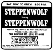 Steppenwolf on Nov 30, 1968 [835-small]