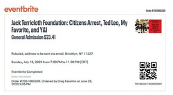 Ted Leo / Citizens Arrest / My Favorite / Y&I on Jul 16, 2023 [849-small]