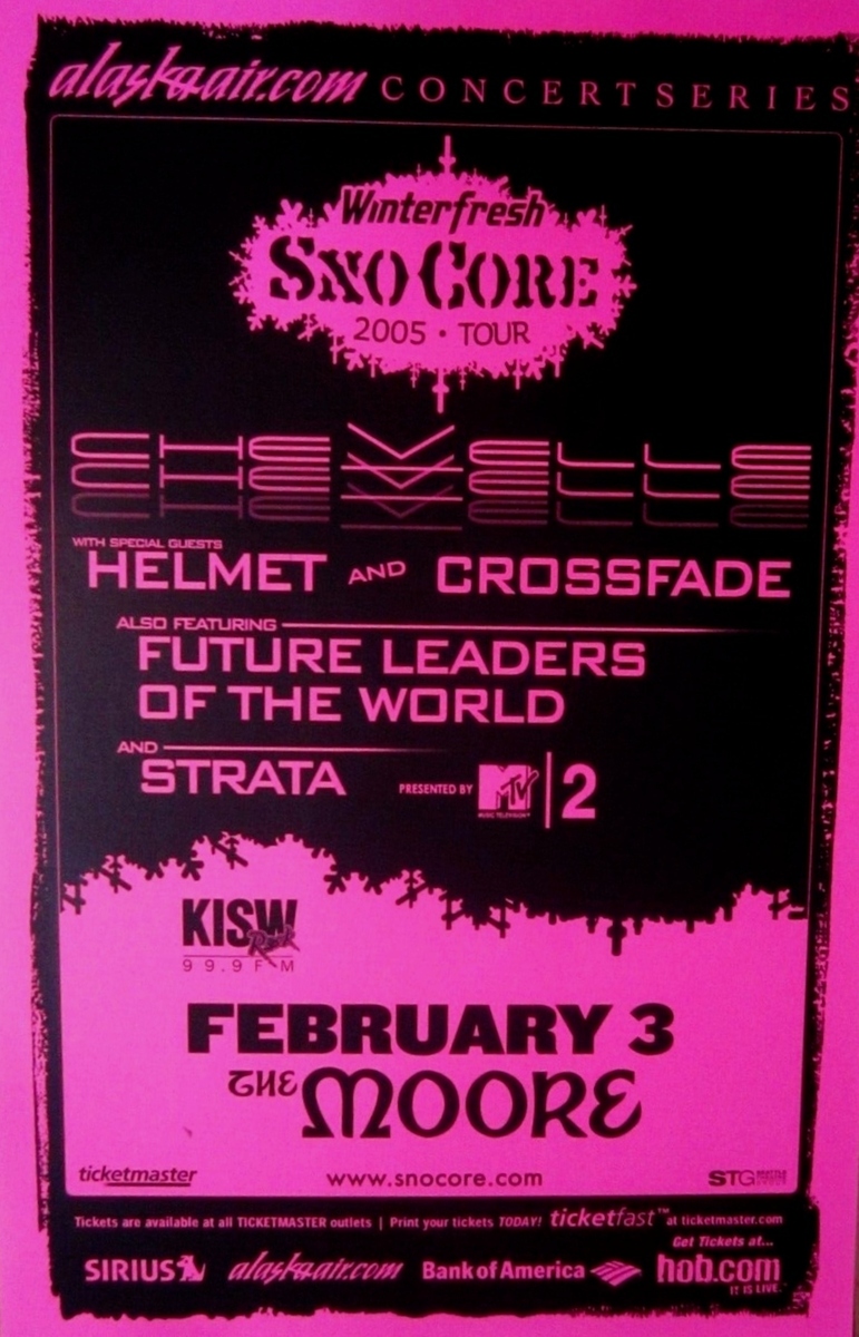 Feb 03, 2005: Chevelle / Helmet / Crossfade / Strata / Future