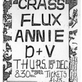 Crass / Flux Of Pink Indians / Annie Anxiety on Dec 15, 1983 [331-small]