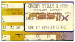 Crosby, Stills & Nash / Michael Hedges on Aug 22, 1992 [401-small]