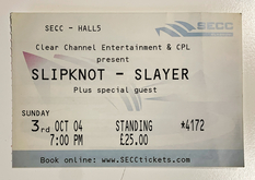 Slipknot / Slayer / Hatebreed / Mastodon on Oct 3, 2004 [650-small]