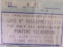 Guns N Roses / Metallica / Faith No More on Jul 21, 1992 [197-small]