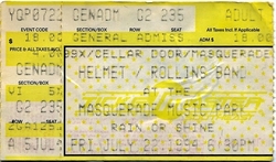 Helmet / Rollins Band / sausage on Jul 22, 1994 [230-small]