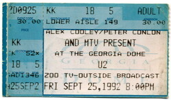 U2 / Public Enemy / Big Audio Dynamite II on Sep 25, 1992 [424-small]