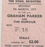 Graham Parker & The Rumour / Southside Johnny & The Asbury Jukes on Mar 7, 1977 [458-small]
