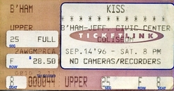 Kiss / Stabbing Westward on Sep 14, 1996 [495-small]