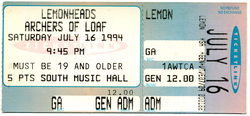 The Lemonheads / Archers Of Loaf on Jul 16, 1994 [496-small]