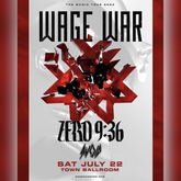 Wage War / Zero 9:36 / Avoid on Jul 22, 2023 [776-small]