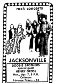 The Doobie Brothers / Henry Gross on Apr 7, 1975 [228-small]