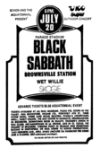 Black Sabbath / brownsville station / Wet Willie / Skogie on Jul 20, 1975 [241-small]