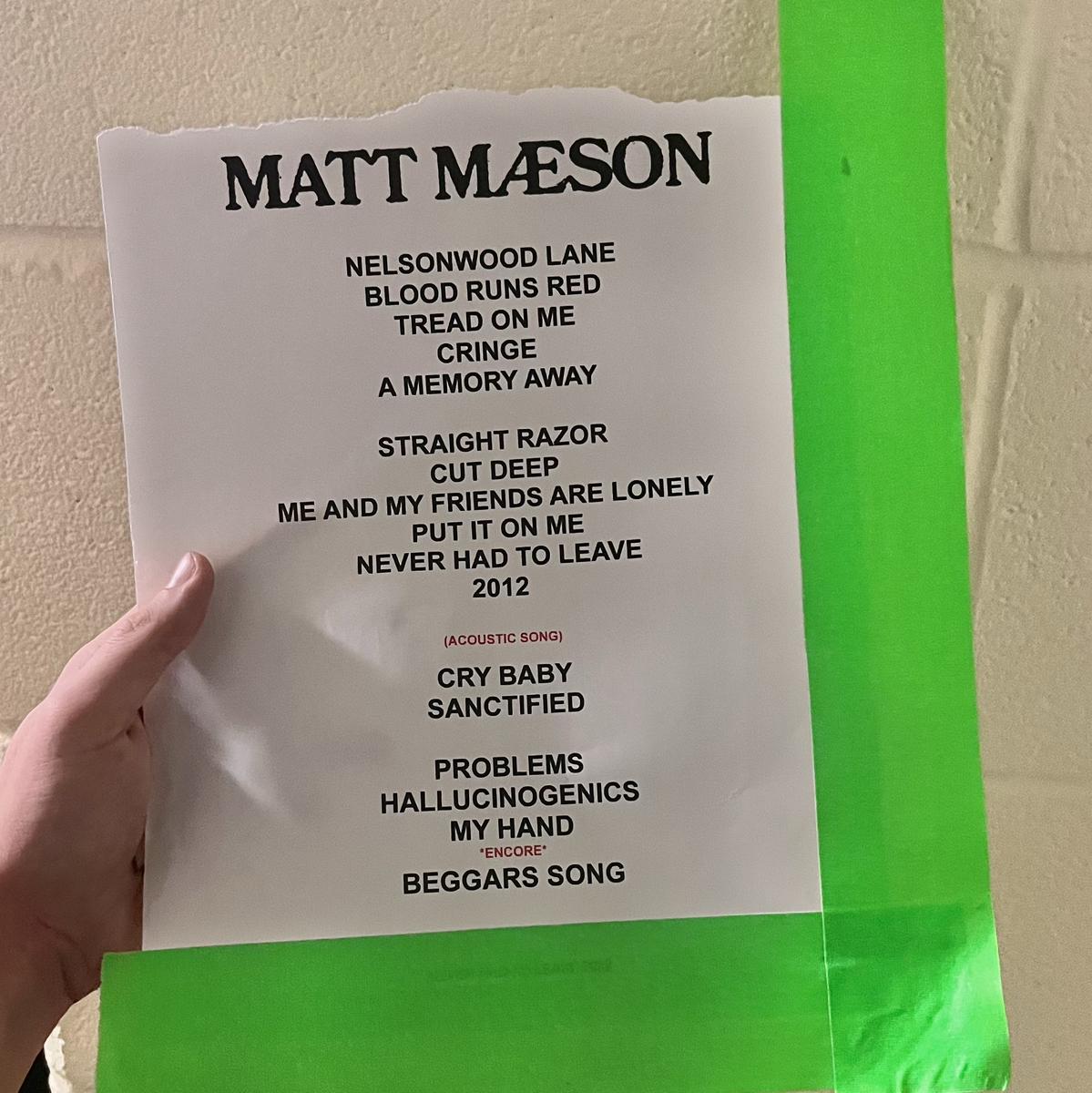 Matt Maeson Concert & Tour History (Updated for 2024) Concert Archives