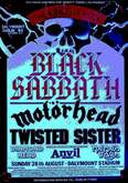Black Sabbath / Motörhead / Twisted Sister / Anvil / Mama's Boys / Diamond Head on Aug 28, 1983 [272-small]