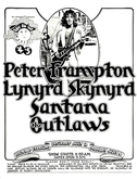 Pe5ter Frampton, Lynyrd skynyrd, the Outlaws, Santana on Jul 2, 1977 [292-small]