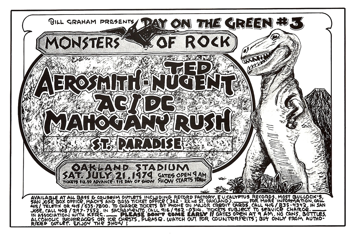 AC/DC's 1979 Concert & Tour History | Concert Archives