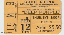 Deep Purple / Nazareth on Feb 12, 1976 [405-small]