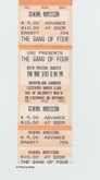 Gang Of Four on Mar 3, 1983 [465-small]