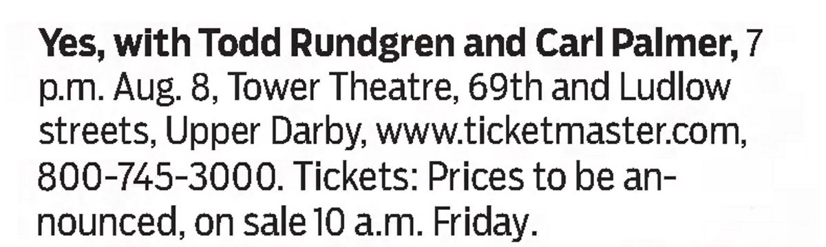 Todd Rundgren Concert & Tour History (Updated for 2023) | Concert Archives