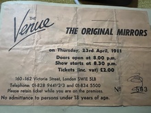 The Original Mirrors / The Scars / Motor Boy Motor on Apr 23, 1981 [044-small]