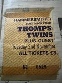 Thompson Twins / Tears For Fears on Nov 2, 1982 [046-small]